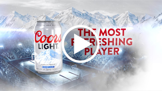 Coors: The Most Refreshing Player